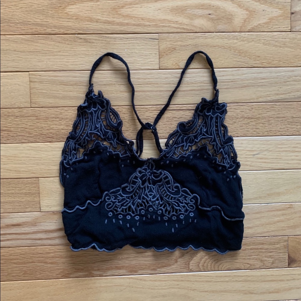 Free People Intimately Black Bralette